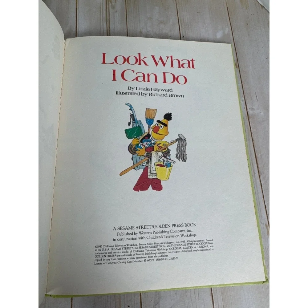 Vintage Sesame Street Book Club Lot 8 Big Bird Farm Pet Zoo‎ Learning 1980s